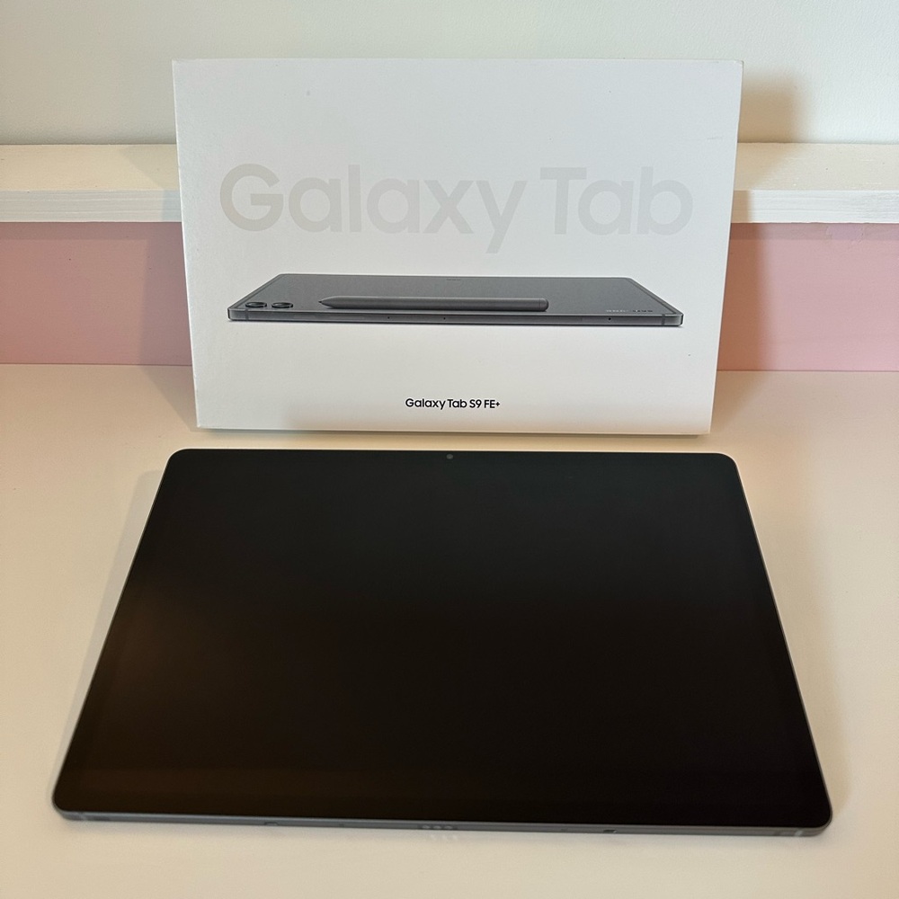 Samsung Galaxy Tab S9 FE+ 12.4” Tablet - Gray